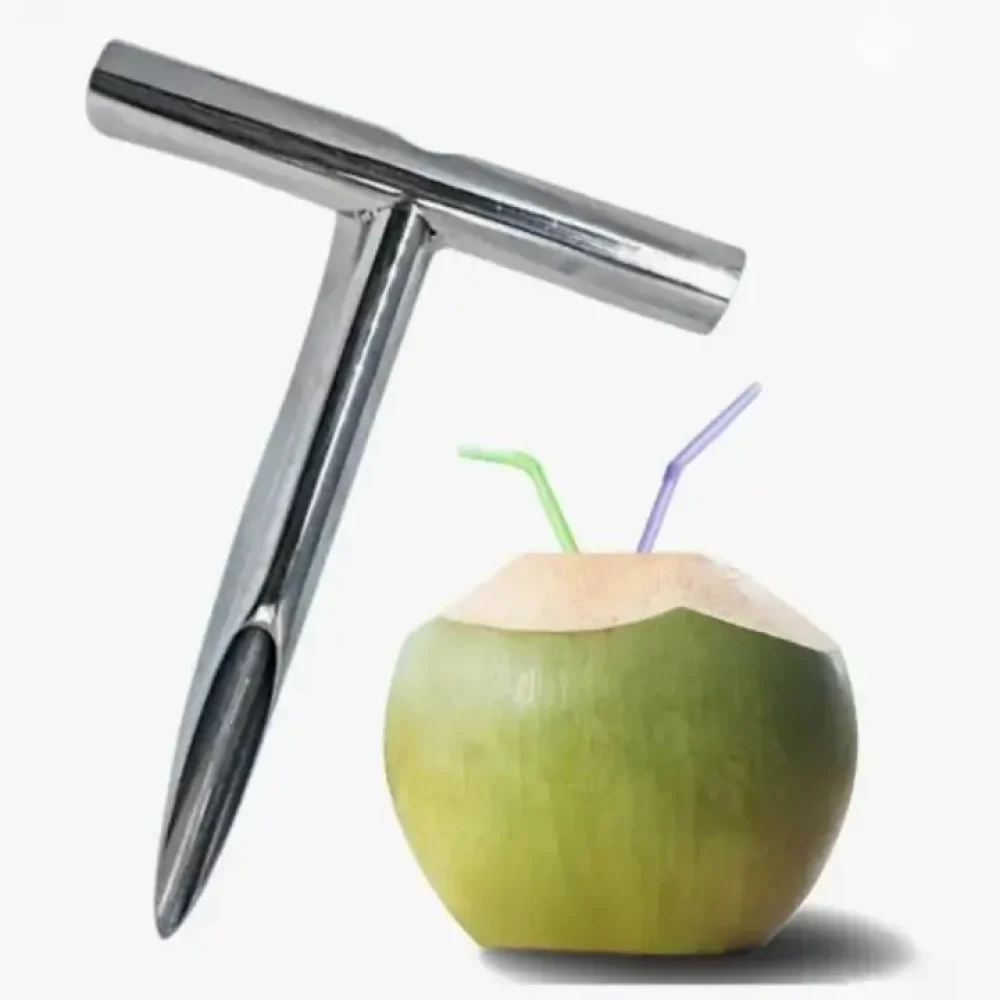 FURADOR- DE- COCO-AÇO-INOX